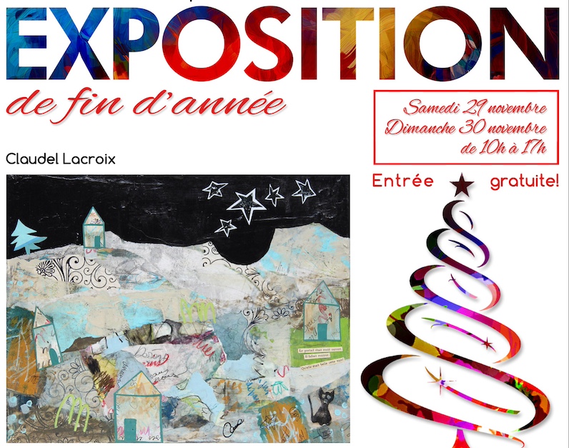 J'expose à St-Sauveur!