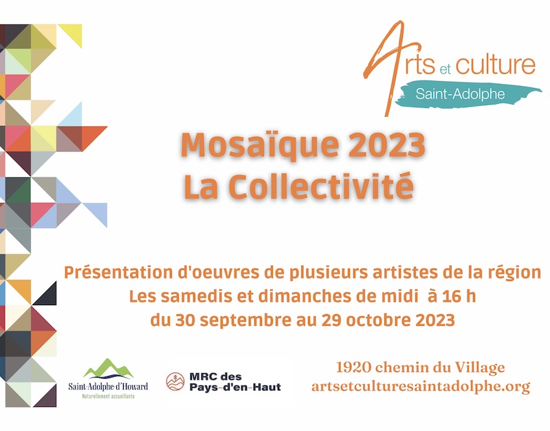 Hommage à la collectivité : exposition Mosaïque