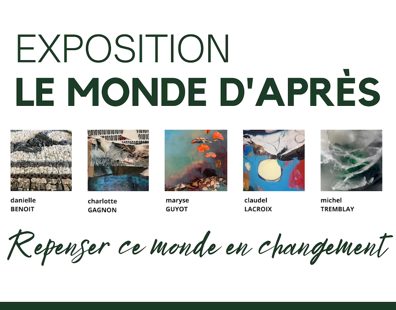 J'expose! Exposition Le monde d'après - 9, 10 et 11 octobre 2021 à Piedmont